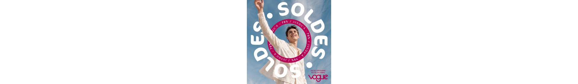Soldes Homme - Du 5 septembre au 2 octobre 2026 | Vogue