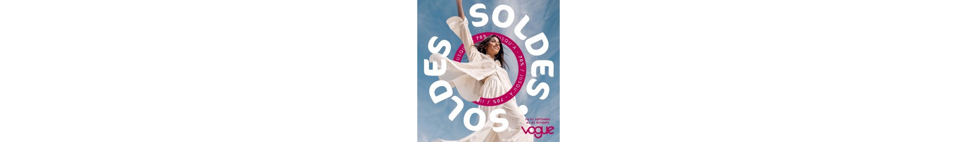 Soldes Femme - Du 5 septembre au 2 octobre 2026 | Vogue