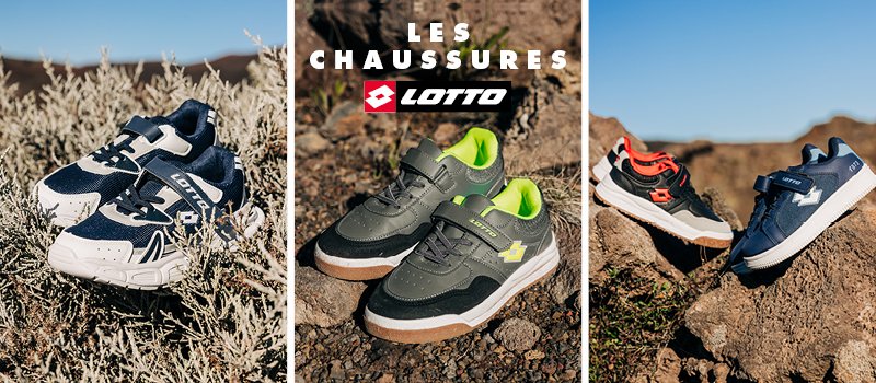 Les chaussures Lotto